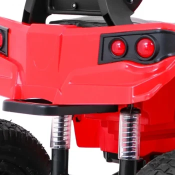 Dječji Atv Air Quad Na Baterije, Crveni + Gume Na Napuhavanje + Mp3 Radio + Spori Start, Crvena Quad Na Akumulator 10