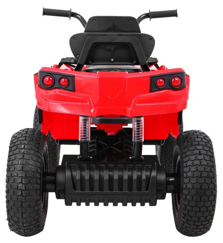 Dječji Atv Air Quad Na Baterije, Crveni + Gume Na Napuhavanje + Mp3 Radio + Spori Start, Crvena Quad Na Akumulator 5