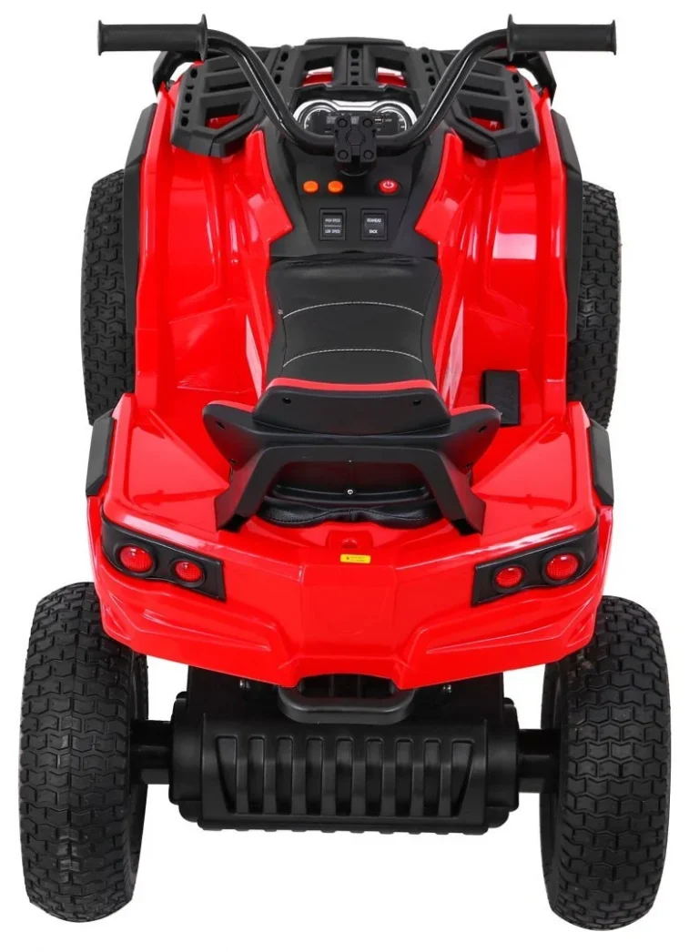 Dječji Atv Air Quad Na Baterije, Crveni + Gume Na Napuhavanje + Mp3 Radio + Spori Start, Crvena Quad Na Akumulator 6