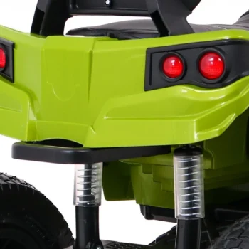 Dječji Atv Air Quad Na Baterije, Zeleni + Gume Na Napuhavanje + Mp3 Radio + Spori Start, Zelena Quad Na Akumulator 10