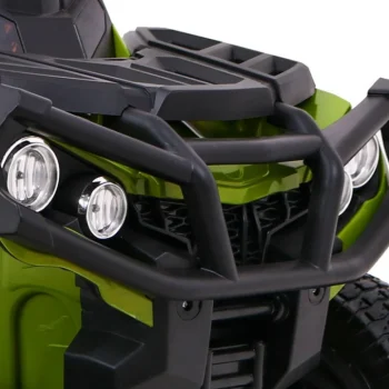 Dječji Atv Air Quad Na Baterije, Zeleni + Gume Na Napuhavanje + Mp3 Radio + Spori Start, Zelena Quad Na Akumulator 11