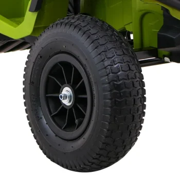 Dječji Atv Air Quad Na Baterije, Zeleni + Gume Na Napuhavanje + Mp3 Radio + Spori Start, Zelena Quad Na Akumulator 12