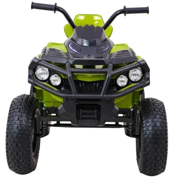 Dječji Atv Air Quad Na Baterije, Zeleni + Gume Na Napuhavanje + Mp3 Radio + Spori Start, Zelena Quad Na Akumulator 3
