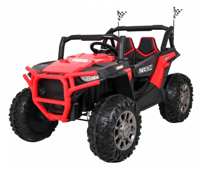Dječji Buggy Racer Crveni + 4x4 Pogon + Daljinski Upravljač + Spori Start + Nosač Za, Crvena 1