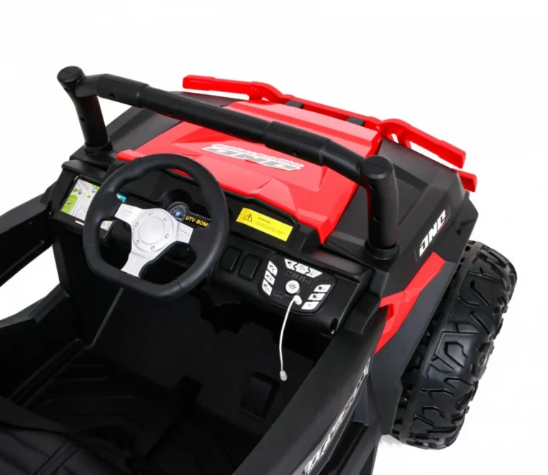 Dječji Buggy Racer Crveni + 4x4 Pogon + Daljinski Upravljač + Spori Start + Nosač Za, Crvena 12