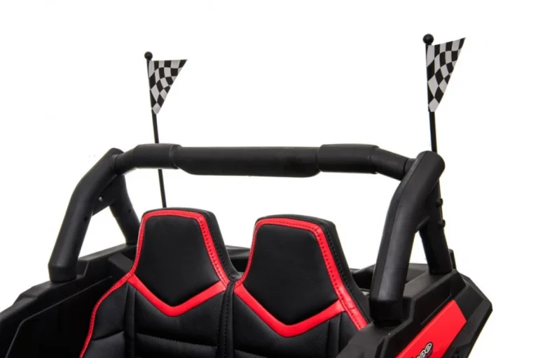 Dječji Buggy Racer Crveni + 4x4 Pogon + Daljinski Upravljač + Spori Start + Nosač Za, Crvena 13