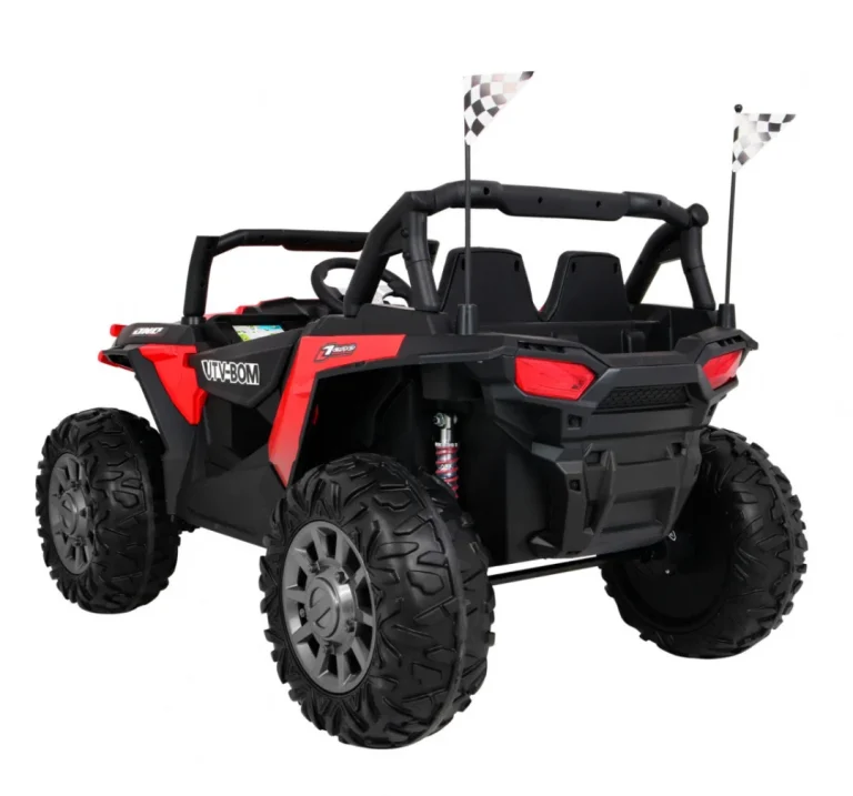 Dječji Buggy Racer Crveni + 4x4 Pogon + Daljinski Upravljač + Spori Start + Nosač Za, Crvena 4
