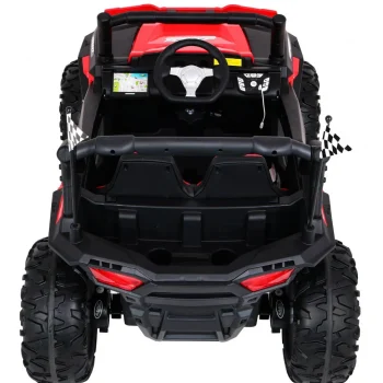 Dječji Buggy Racer Crveni + 4x4 Pogon + Daljinski Upravljač + Spori Start + Nosač Za, Crvena 6