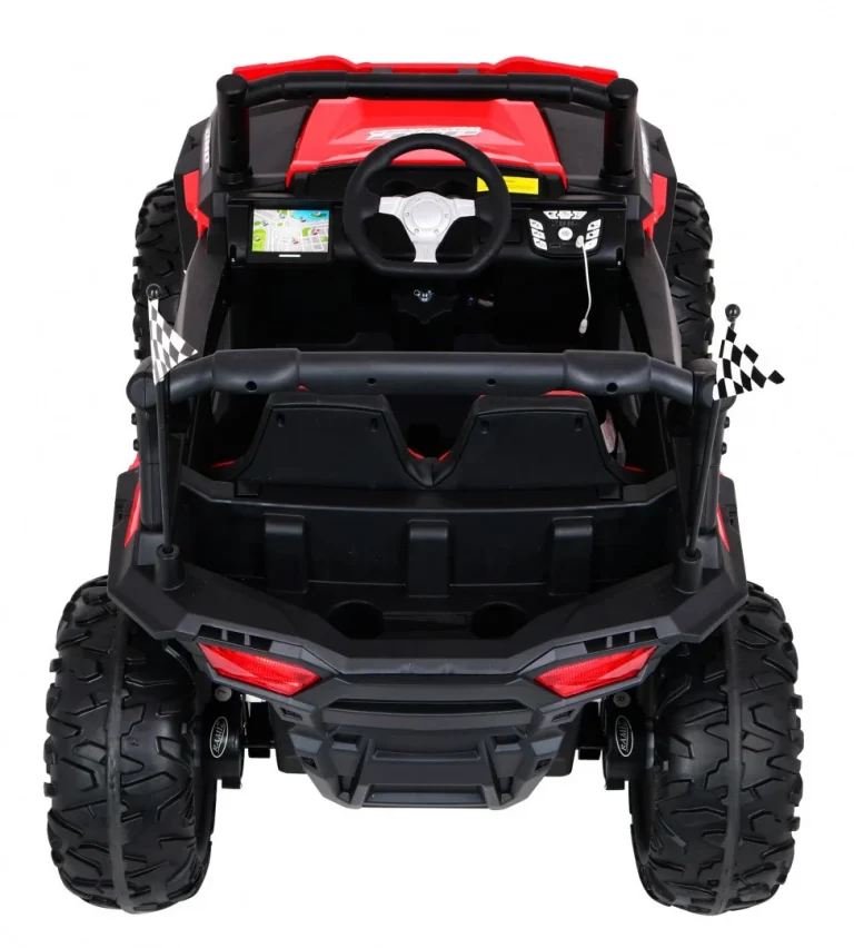 Dječji Buggy Racer Crveni + 4x4 Pogon + Daljinski Upravljač + Spori Start + Nosač Za, Crvena 6