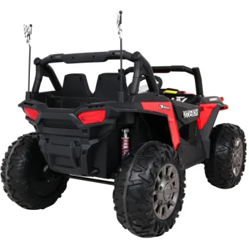 Dječji Buggy Racer Crveni + 4x4 Pogon + Daljinski Upravljač + Spori Start + Nosač Za, Crvena 7
