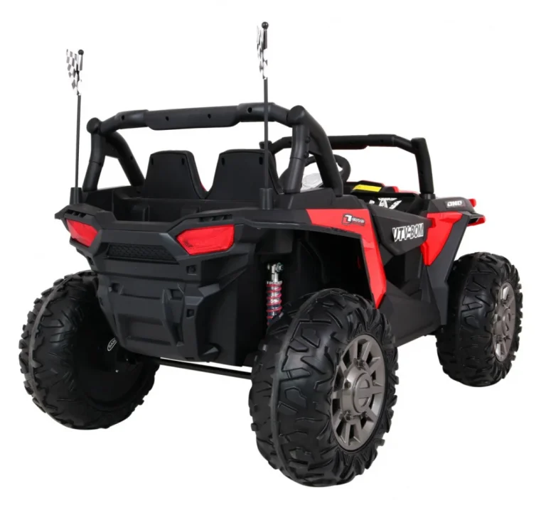 Dječji Buggy Racer Crveni + 4x4 Pogon + Daljinski Upravljač + Spori Start + Nosač Za, Crvena 7