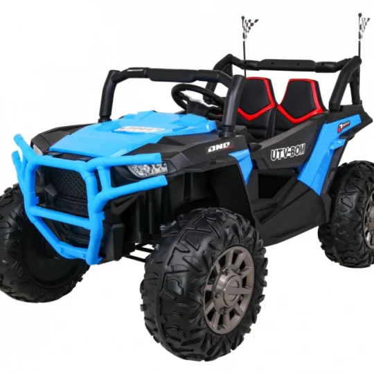 Dječji Buggy Racer Plavi + 4x4 Pogon + Daljinski Upravljač + Spori Start + Nosač Za Prtljagu, Plava 1