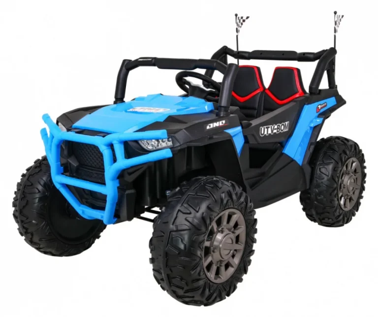 Dječji Buggy Racer Plavi + 4x4 Pogon + Daljinski Upravljač + Spori Start + Nosač Za Prtljagu, Plava 1