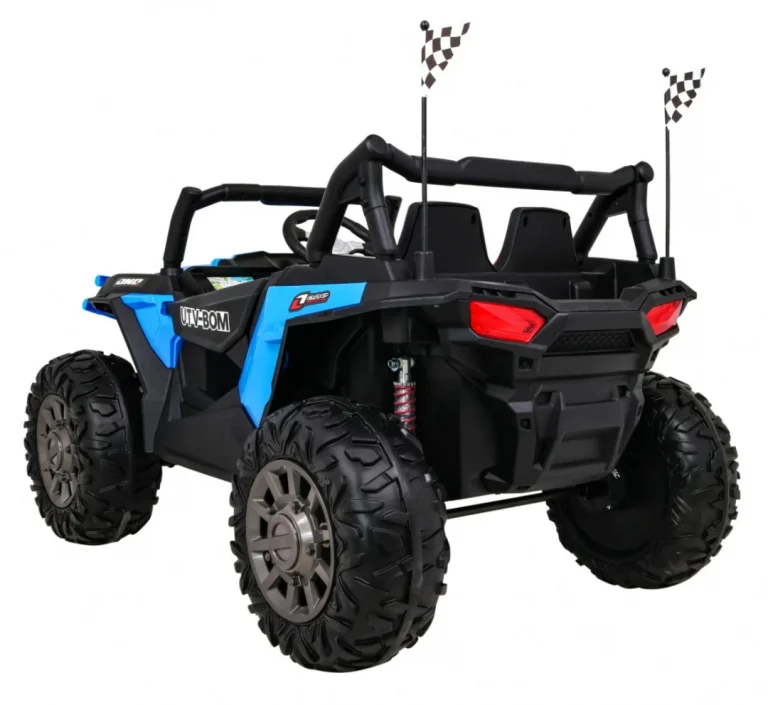 Dječji Buggy Racer Plavi + 4x4 Pogon + Daljinski Upravljač + Spori Start + Nosač Za Prtljagu, Plava 5