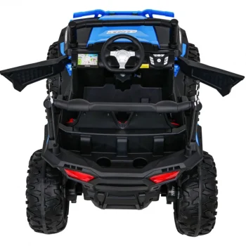 Dječji Buggy Racer Plavi + 4x4 Pogon + Daljinski Upravljač + Spori Start + Nosač Za Prtljagu, Plava 7
