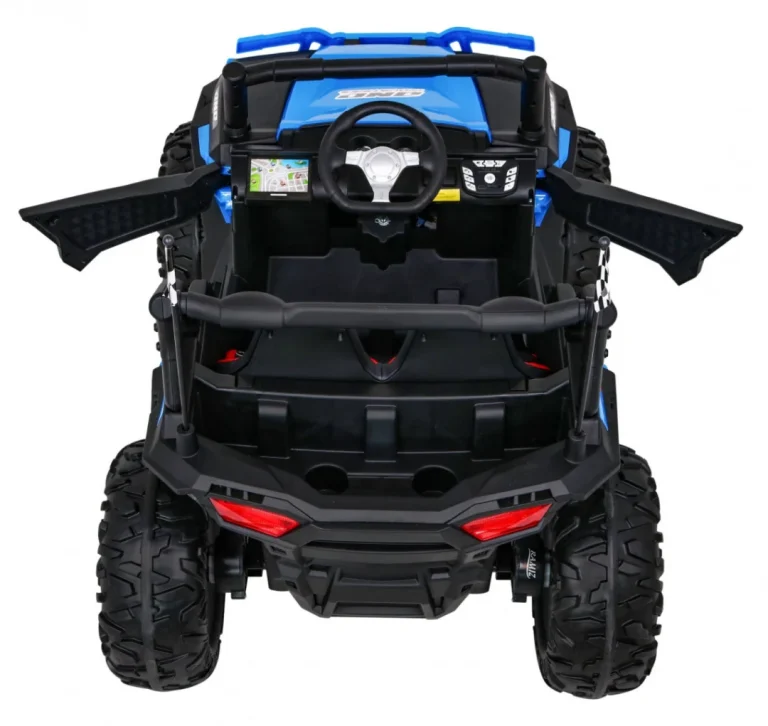 Dječji Buggy Racer Plavi + 4x4 Pogon + Daljinski Upravljač + Spori Start + Nosač Za Prtljagu, Plava 7