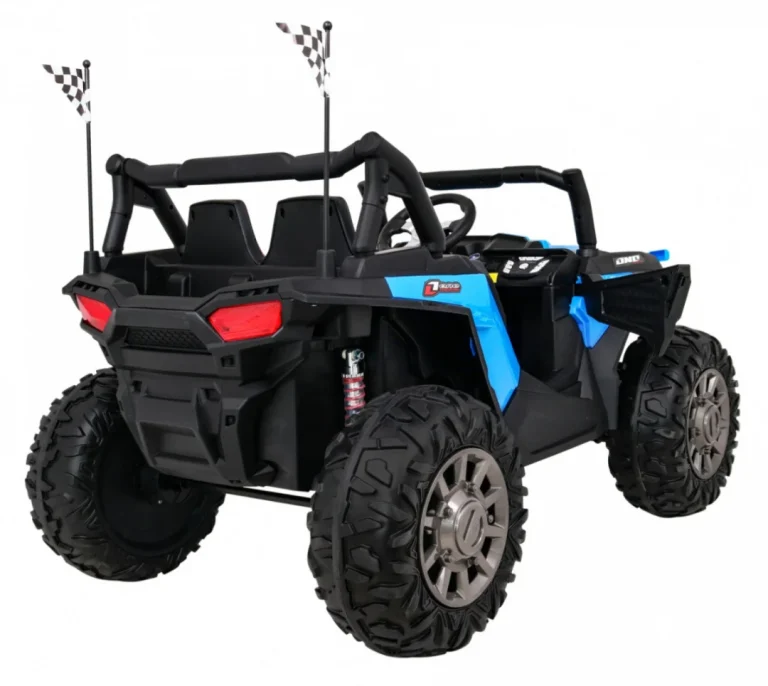 Dječji Buggy Racer Plavi + 4x4 Pogon + Daljinski Upravljač + Spori Start + Nosač Za Prtljagu, Plava 9