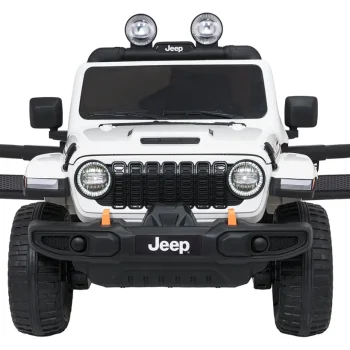 Dječji Jeep Wrangler Rubicon Lift Bijeli Auto Na Akumulator 11