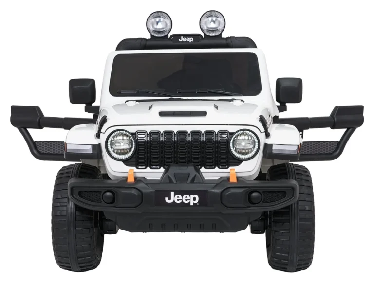 Dječji Jeep Wrangler Rubicon Lift Bijeli Auto Na Akumulator 11