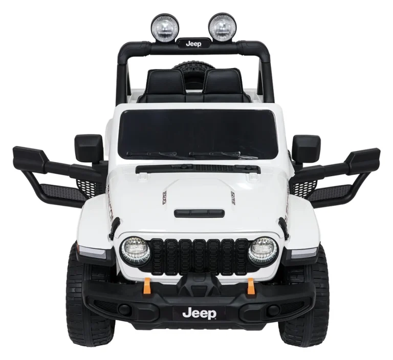 Dječji Jeep Wrangler Rubicon Lift Bijeli Auto Na Akumulator 13