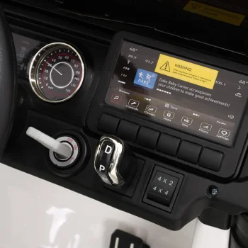 Dječji Jeep Wrangler Rubicon Lift Bijeli Auto Na Akumulator 20