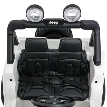 Dječji Jeep Wrangler Rubicon Lift Bijeli Auto Na Akumulator 22