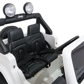 Dječji Jeep Wrangler Rubicon Lift Bijeli Auto Na Akumulator 23