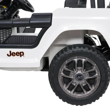 Dječji Jeep Wrangler Rubicon Lift Bijeli Auto Na Akumulator 25