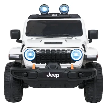 Dječji Jeep Wrangler Rubicon Lift Bijeli Auto Na Akumulator 3