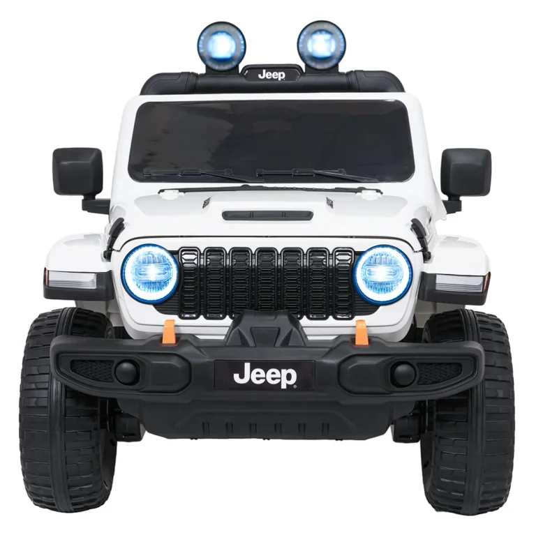 Dječji Jeep Wrangler Rubicon Lift Bijeli Auto Na Akumulator 3