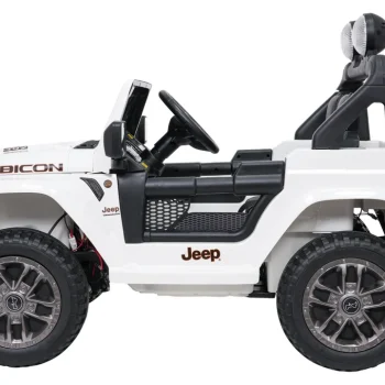 Dječji Jeep Wrangler Rubicon Lift Bijeli Auto Na Akumulator 5