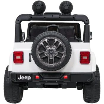 Dječji Jeep Wrangler Rubicon Lift Bijeli Auto Na Akumulator 8