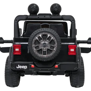 Dječji Jeep Wrangler Rubicon Lift Crni Auto Na Akumulator 10
