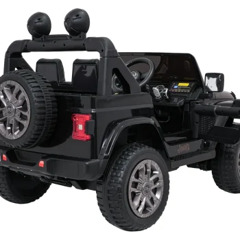 Dječji Jeep Wrangler Rubicon Lift Crni Auto Na Akumulator 11