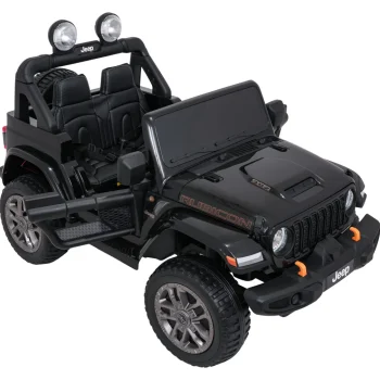 Dječji Jeep Wrangler Rubicon Lift Crni Auto Na Akumulator 14
