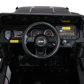 Dječji Jeep Wrangler Rubicon Lift Crni Auto Na Akumulator 17