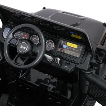 Dječji Jeep Wrangler Rubicon Lift Crni Auto Na Akumulator 18