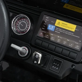 Dječji Jeep Wrangler Rubicon Lift Crni Auto Na Akumulator 20