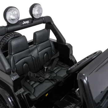 Dječji Jeep Wrangler Rubicon Lift Crni Auto Na Akumulator 23