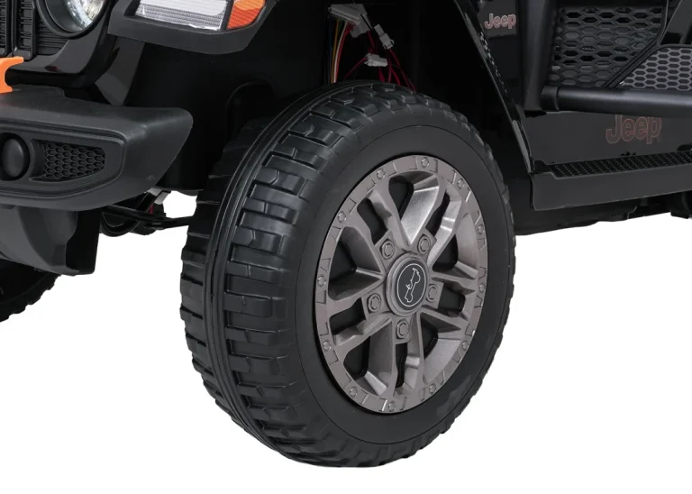Dječji Jeep Wrangler Rubicon Lift Crni Auto Na Akumulator 26