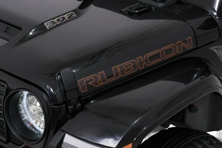 Dječji Jeep Wrangler Rubicon Lift Crni Auto Na Akumulator 28