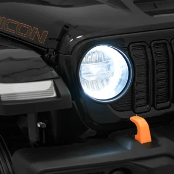 Dječji Jeep Wrangler Rubicon Lift Crni Auto Na Akumulator 29