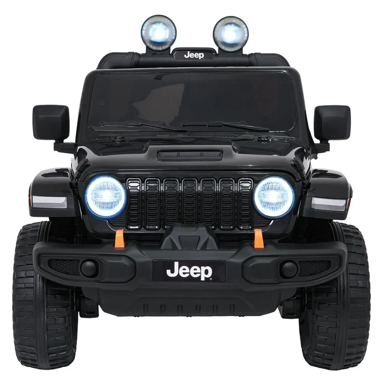 Dječji Jeep Wrangler Rubicon Lift Crni Auto Na Akumulator 3
