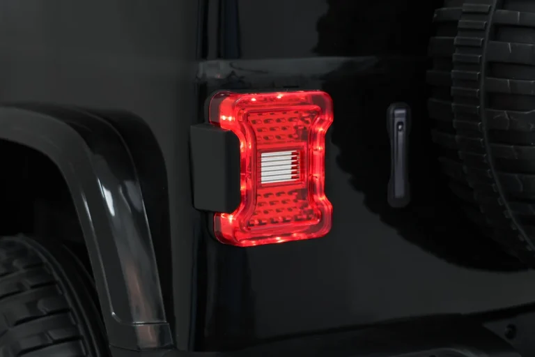 Dječji Jeep Wrangler Rubicon Lift Crni Auto Na Akumulator 30