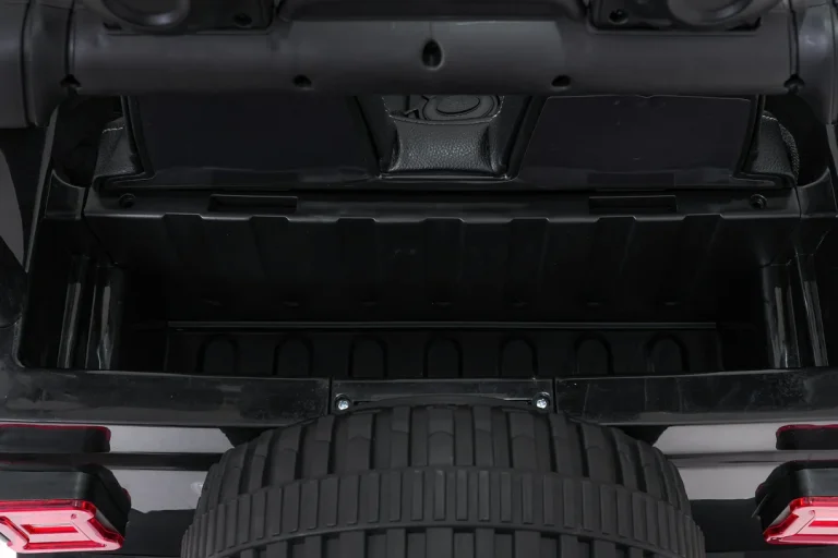 Dječji Jeep Wrangler Rubicon Lift Crni Auto Na Akumulator 31
