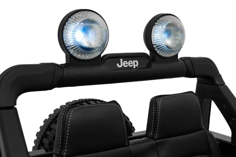 Dječji Jeep Wrangler Rubicon Lift Crni Auto Na Akumulator 33
