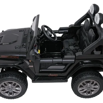 Dječji Jeep Wrangler Rubicon Lift Crni Auto Na Akumulator 7
