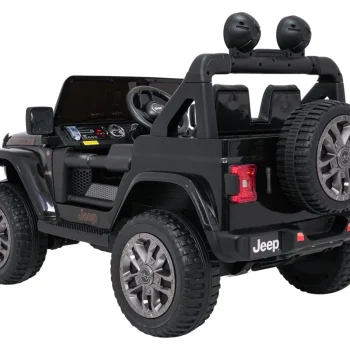 Dječji Jeep Wrangler Rubicon Lift Crni Auto Na Akumulator 8