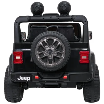 Dječji Jeep Wrangler Rubicon Lift Crni Auto Na Akumulator 9