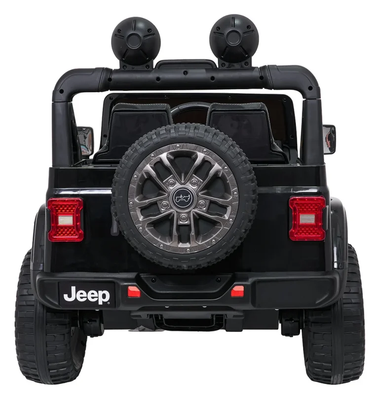 Dječji Jeep Wrangler Rubicon Lift Crni Auto Na Akumulator 9
